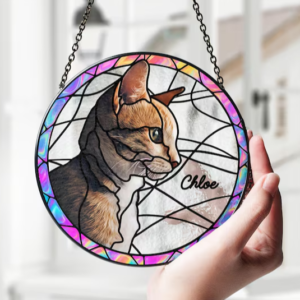 Stained Glass Suncatcher for Window Hanging