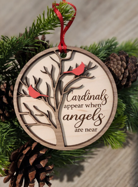 Custom Shape Wooden Ornament 3layers