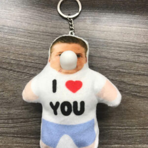 Custom Ball Plush Pillow Keychain