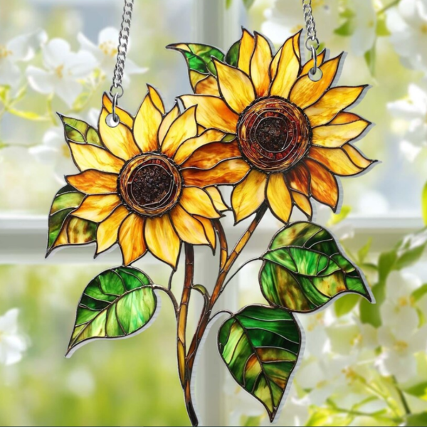 Custom Shape Acrylic Suncatcher Ornament
