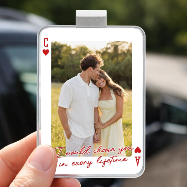 Custom Shape Car Visor Clip