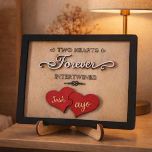 Wooden standee 2 layers