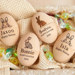 Wood Easter Egg