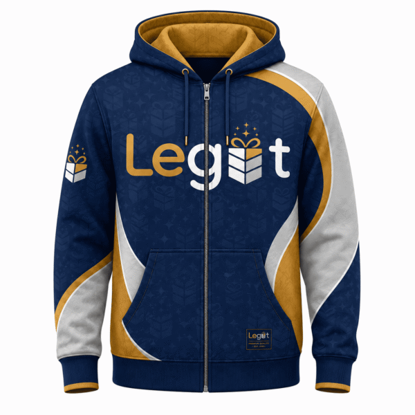 All-over Print Zip Hoodie (Midweight)