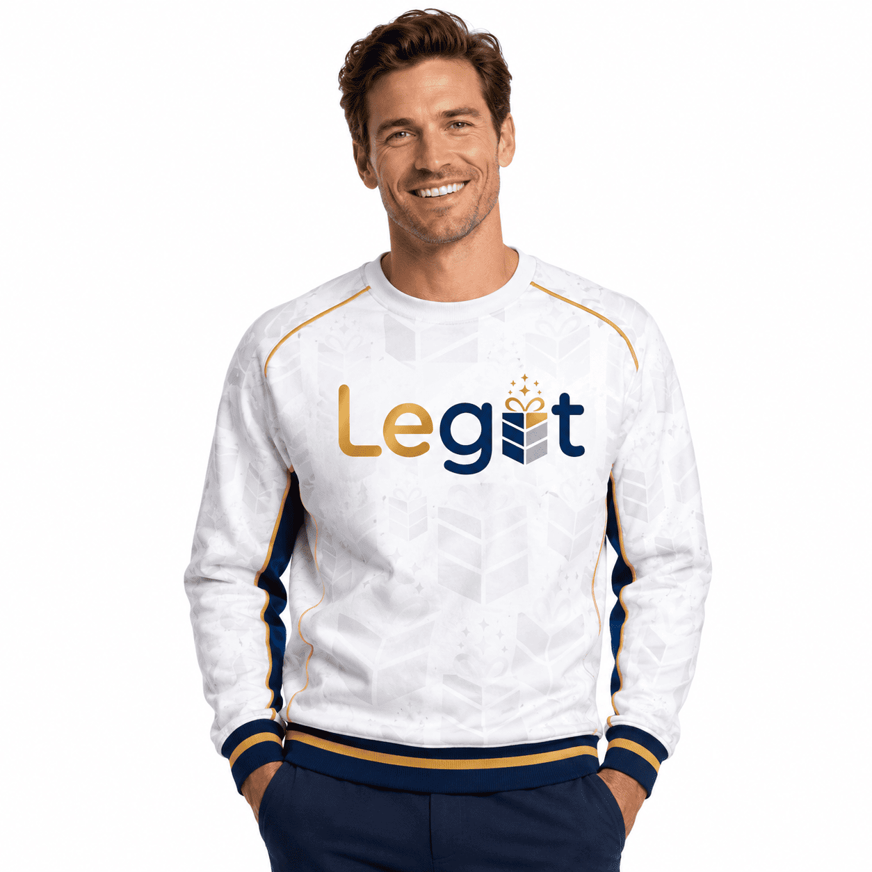 All Over Print Sweatshirt (Lightweight) - Image 3