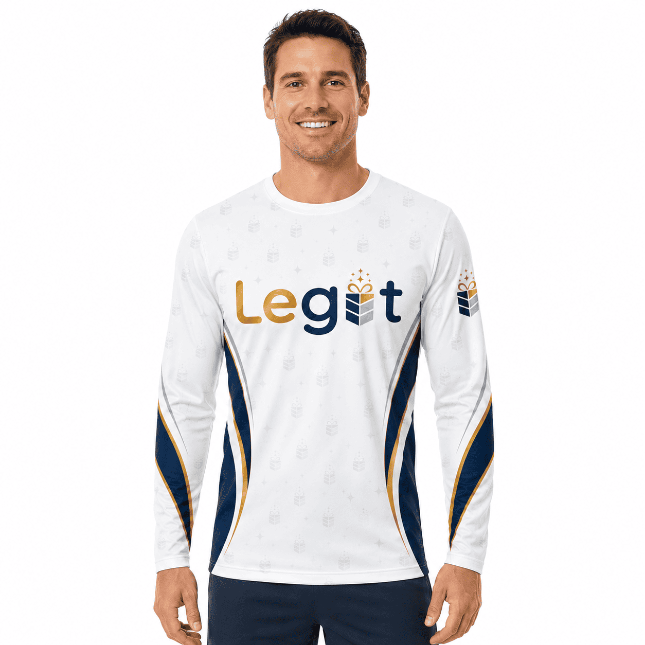 All-over Print Long Sleeve Shirt - Image 3