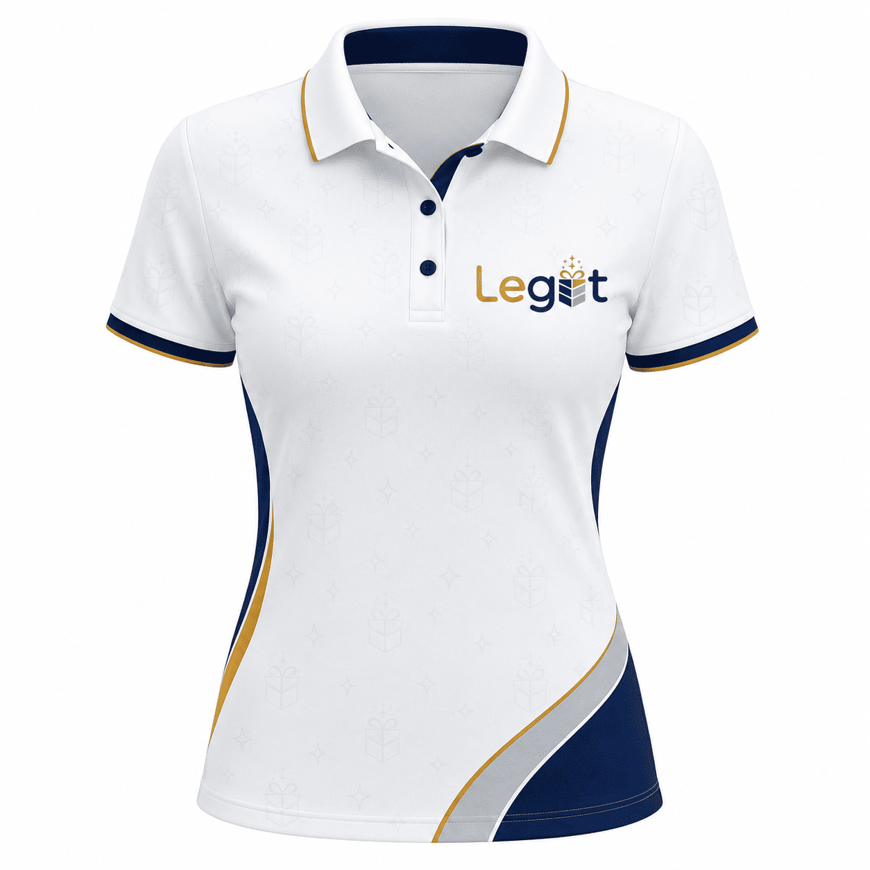 All-over Print Women's Polo Shirt (Lightweight) - Image 2