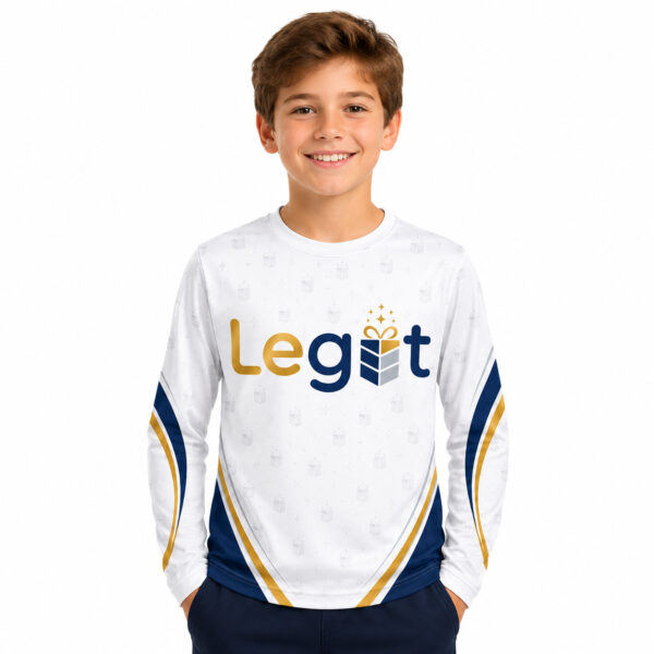 All-over Print Youth Long Sleeve Shirt