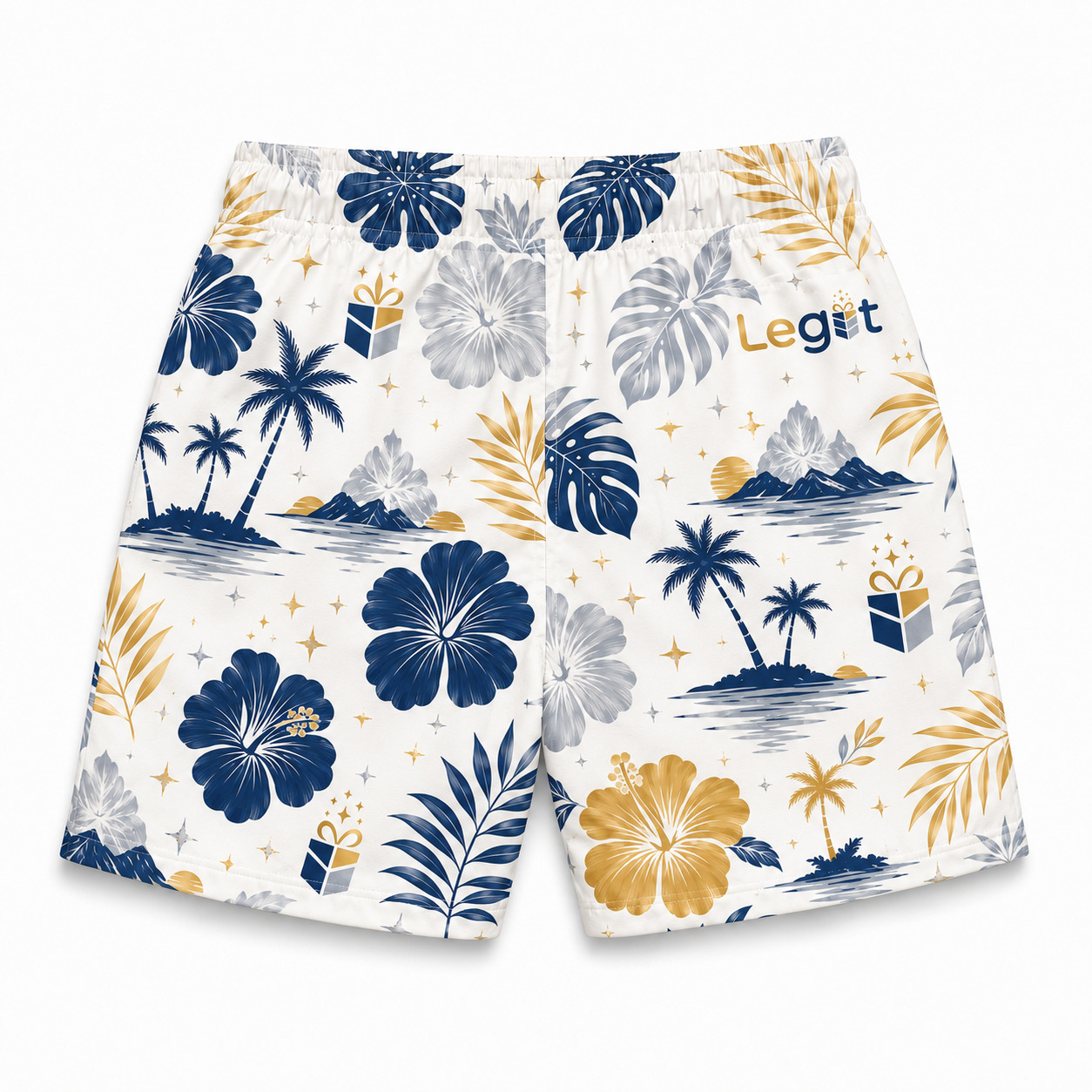 All-over Print Youth Hawaiian Shorts - Image 2