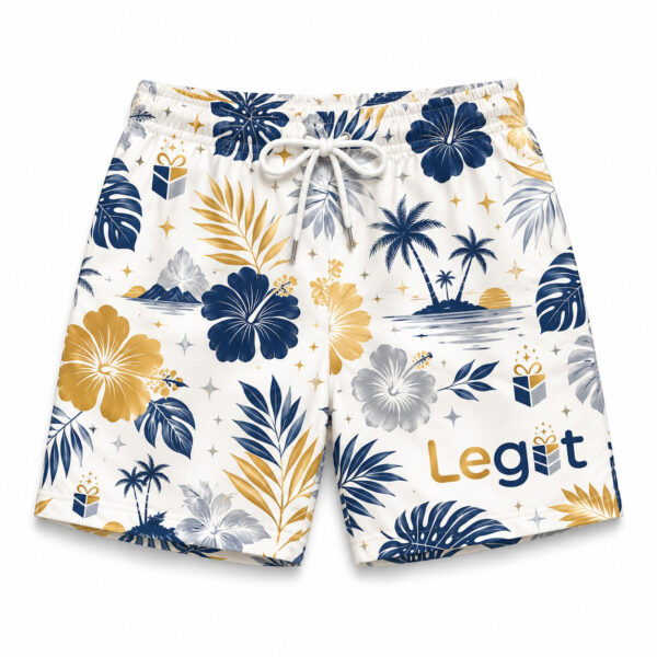 All-over Print Youth Hawaiian Shorts
