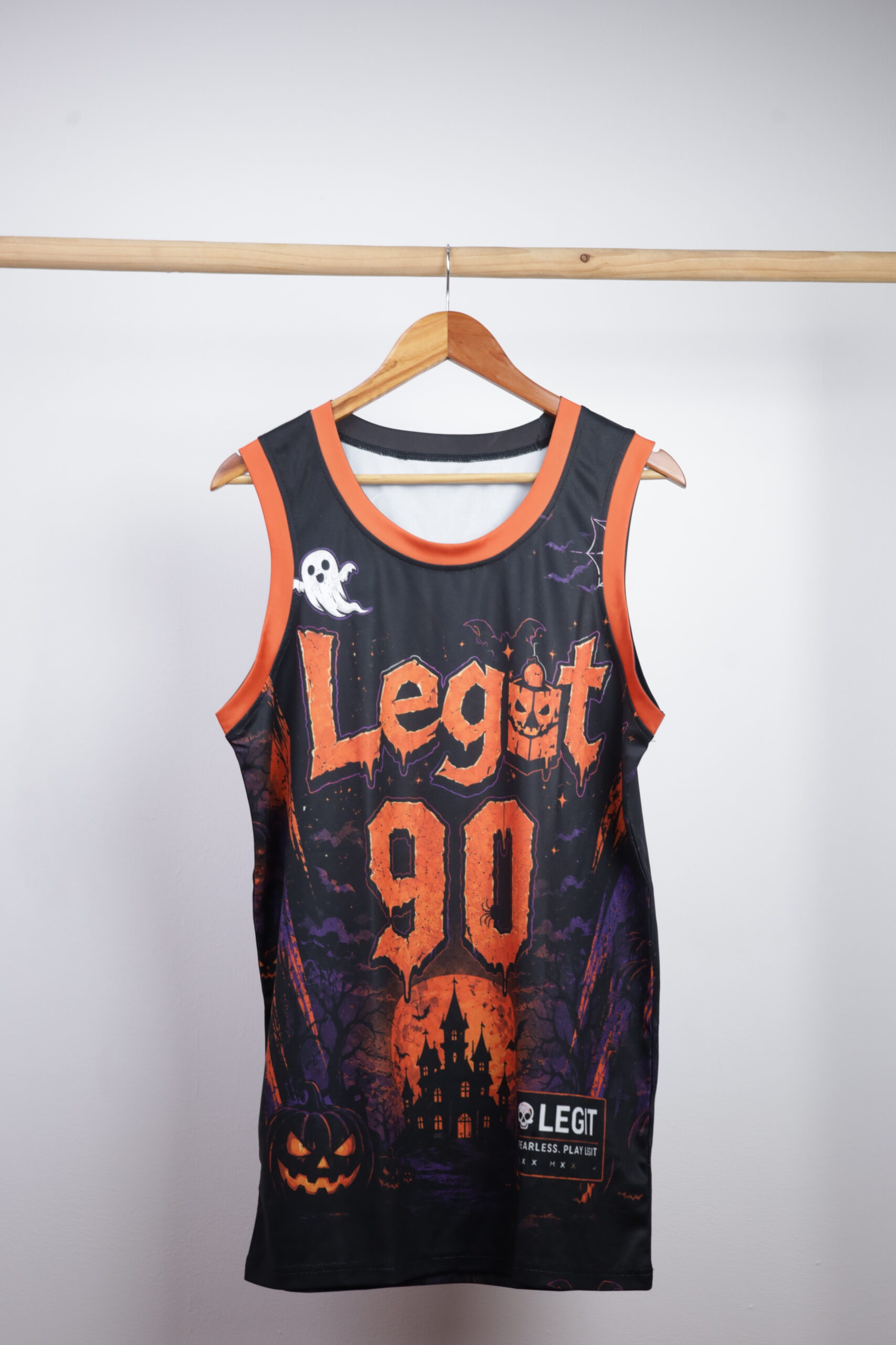 All-over Print Sleeveless Jersey Tank Top - Image 5