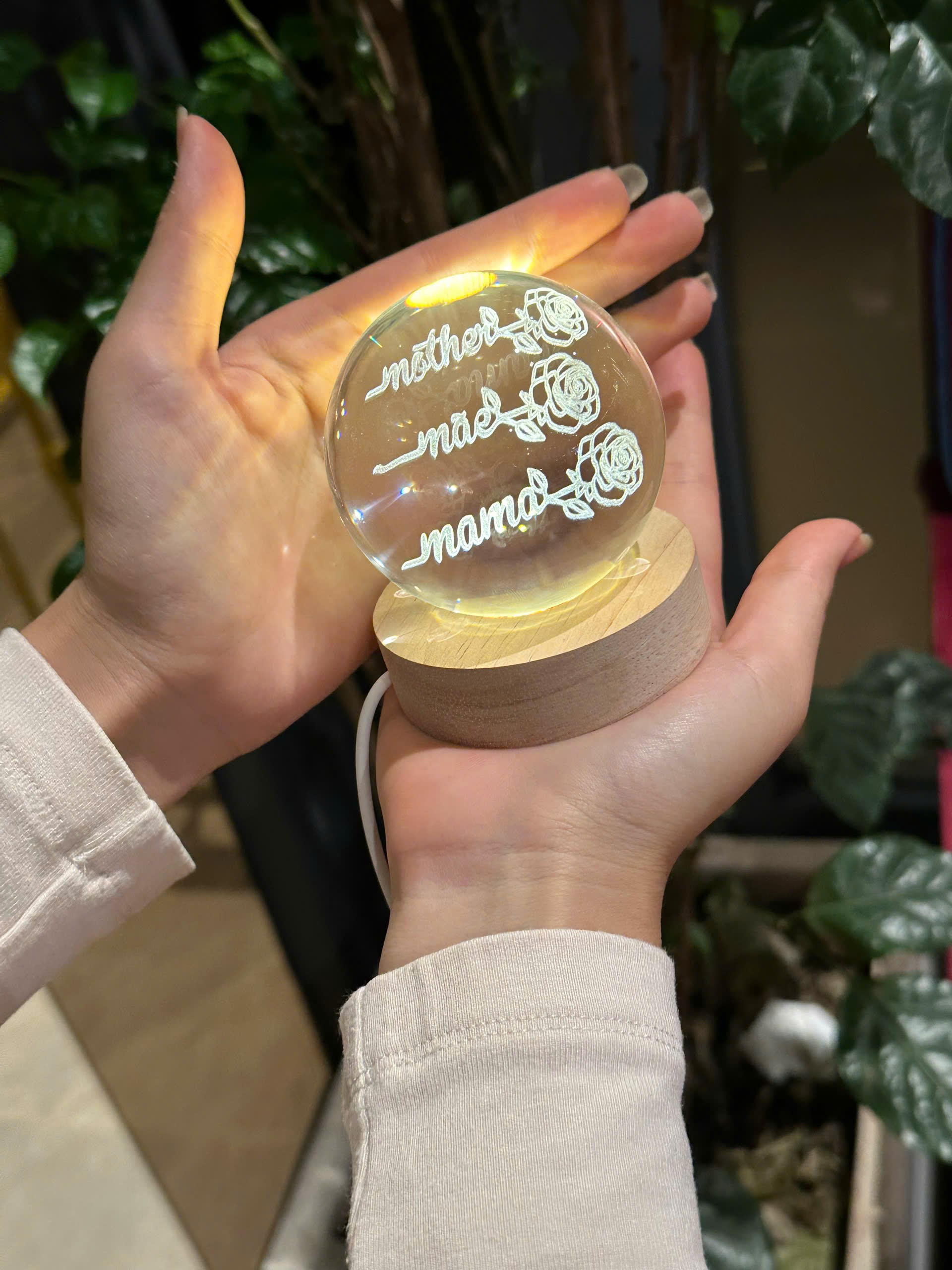 Custom Crystal Ball Night Light - Image 2