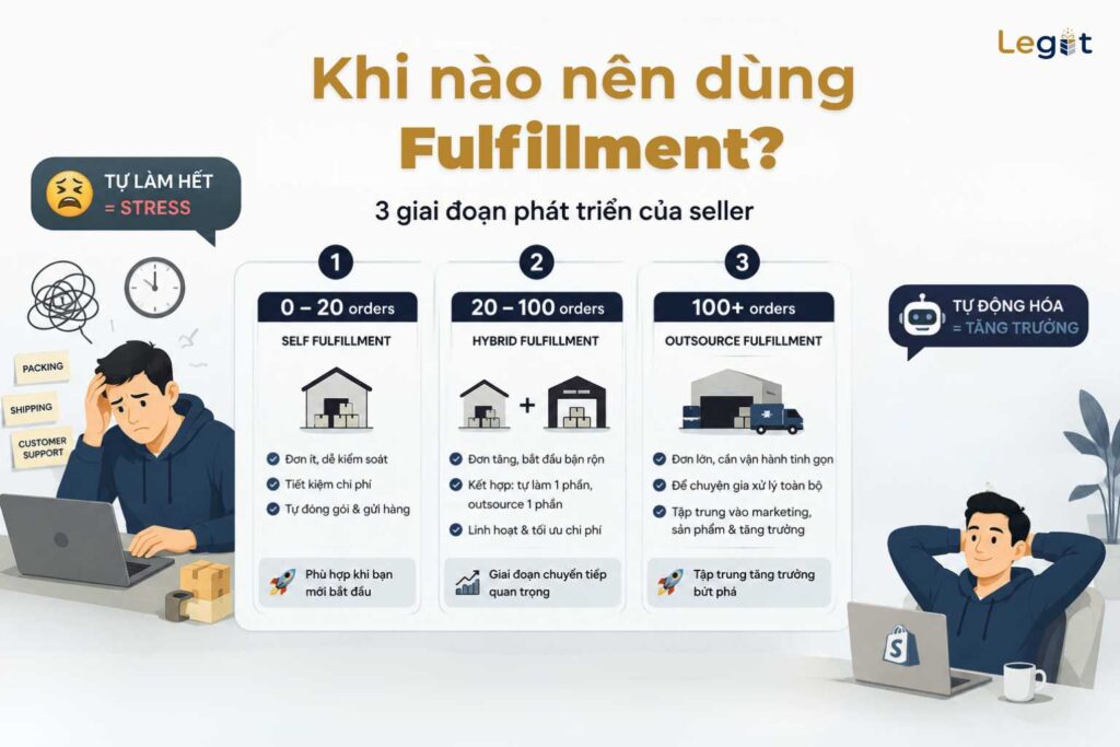 Khi nào nên dùng Shopify Fulfillment