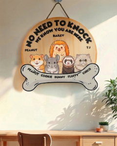 Custom Shape Wooden Sign