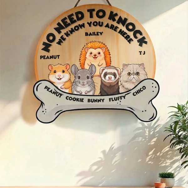 Custom Shape Wooden Sign