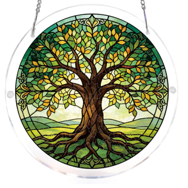 Acrylic Puzzles Window Hanging