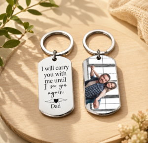 Steel key chain