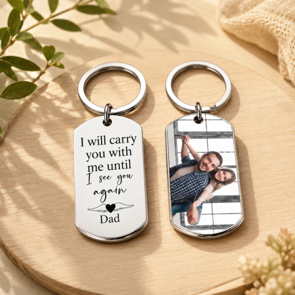 Steel key chain