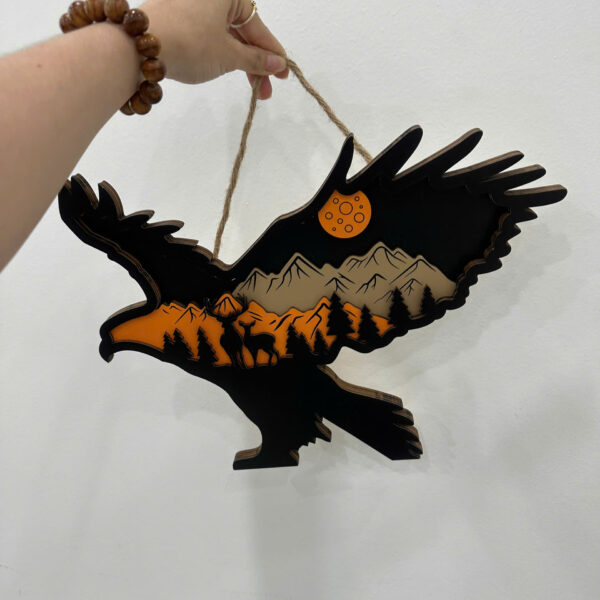 Custom 4 Layered Wooden Art