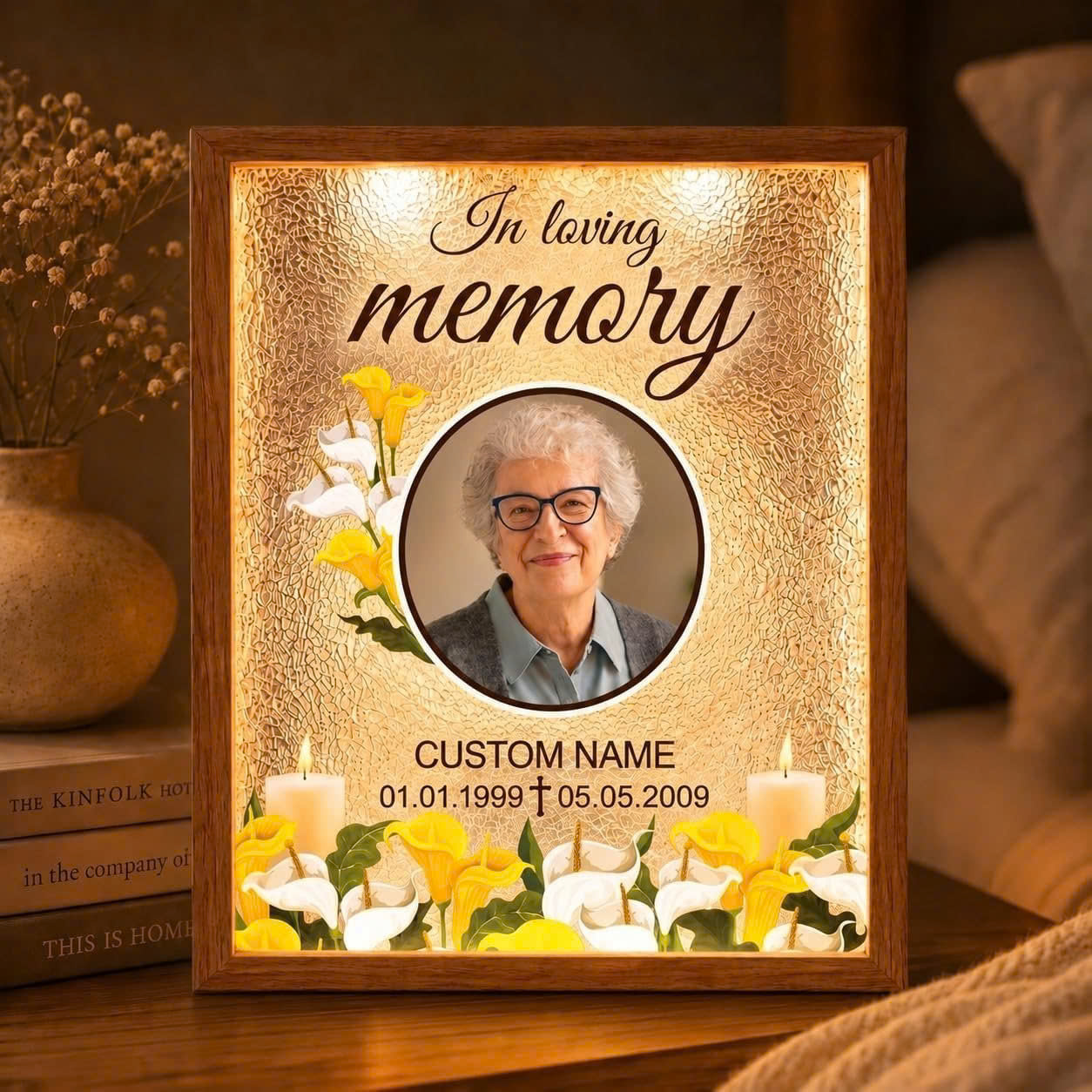 Photo Glass Frame Light Box