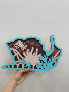 Custom 3 Layered Wooden Art