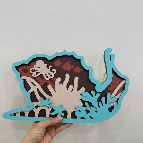 Custom 3 Layered Wooden Art