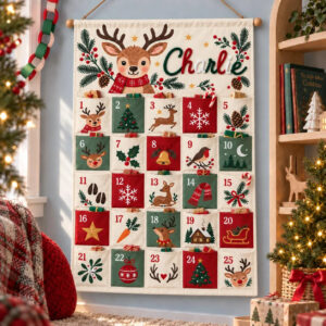 All-over Print Personalized Christmas Advent Calendar